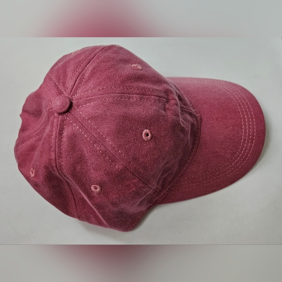 Authentic Pigment Mauve Bassett Cap StrapBack 100% Cotton One Size Fits Most - Picture 4 of 8